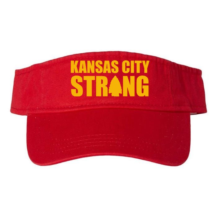 Kansas City Strong Awareness Valucap Bio-Washed Visor