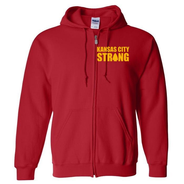 Kansas City Strong Awareness Full Zip Hoodie