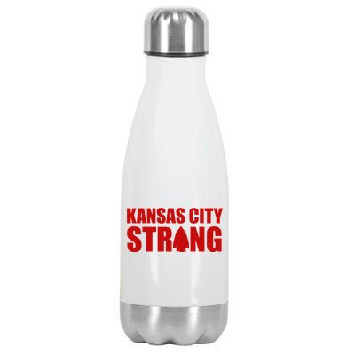 Kansas City Strong Awareness Stainless Steel Insulated Water Bottle