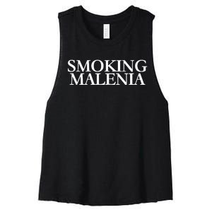 Kai Cenat Smoking Malenia Women's Racerback Cropped Tank