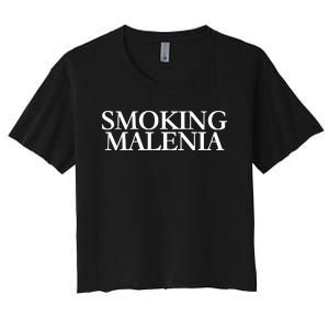 Kai Cenat Smoking Malenia Women's Crop Top Tee