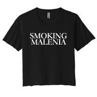 Kai Cenat Smoking Malenia Women's Crop Top Tee