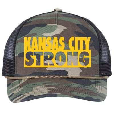 Kansas City Strong Retro Rope Trucker Hat Cap