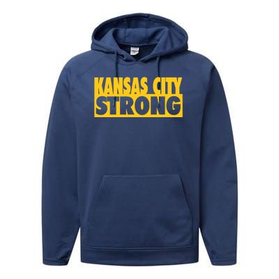 Kansas City Strong Performance Fleece Hoodie