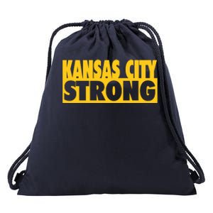 Kansas City Strong Drawstring Bag