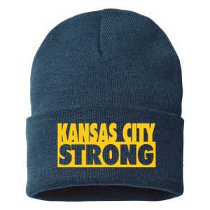 Kansas City Strong Sustainable Knit Beanie