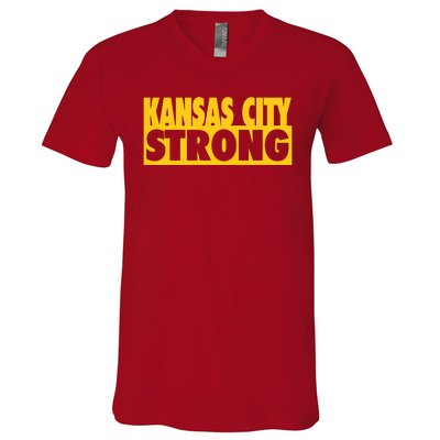 Kansas City Strong V-Neck T-Shirt