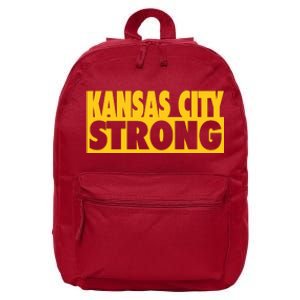 Kansas City Strong 16 in Basic Backpack