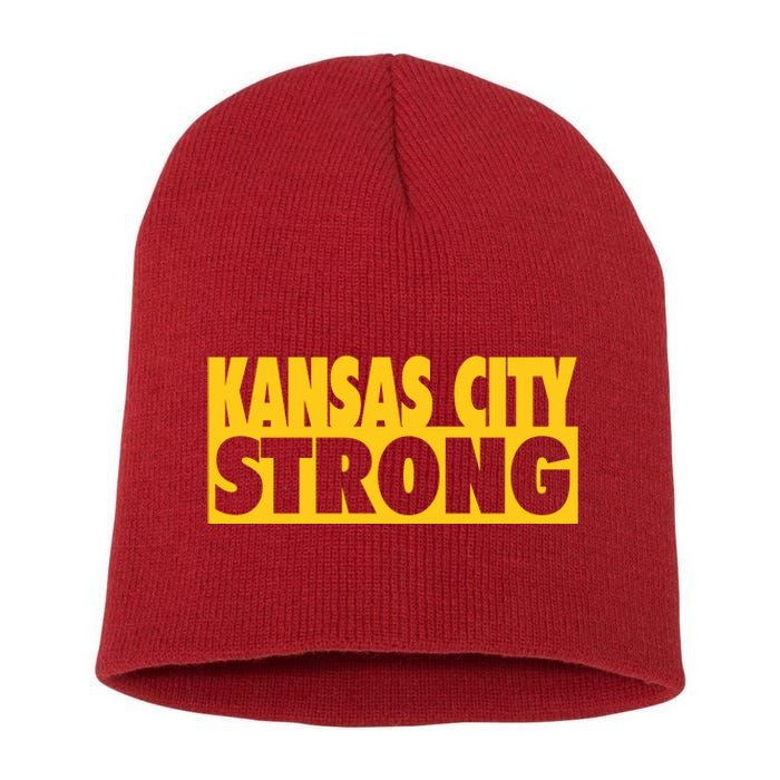 Kansas City Strong Short Acrylic Beanie