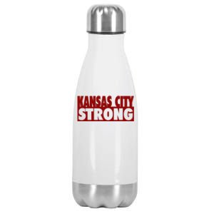 Kansas City Strong Stainless Steel Insulated Water Bottle