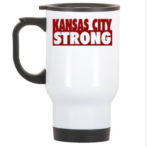 Kansas City Strong Stainless Steel Travel Mug