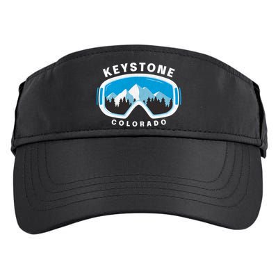 Keystone Colorado Ski Snowboard Goggles Snow Mountain Funny Gift Adult Drive Performance Visor