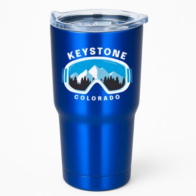 Keystone Colorado Ski Snowboard Goggles Snow Mountain Funny Gift Tumbler