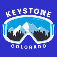 Keystone Colorado Ski Snowboard Goggles Snow Mountain Funny Gift Poster