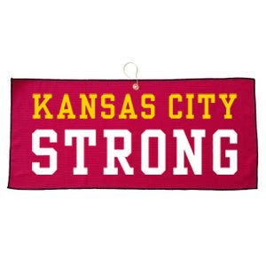 Kansas City Strong Large Microfiber Waffle Golf Towel