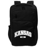 Kansas Collegiate Style 1861 Impact Tech Backpack