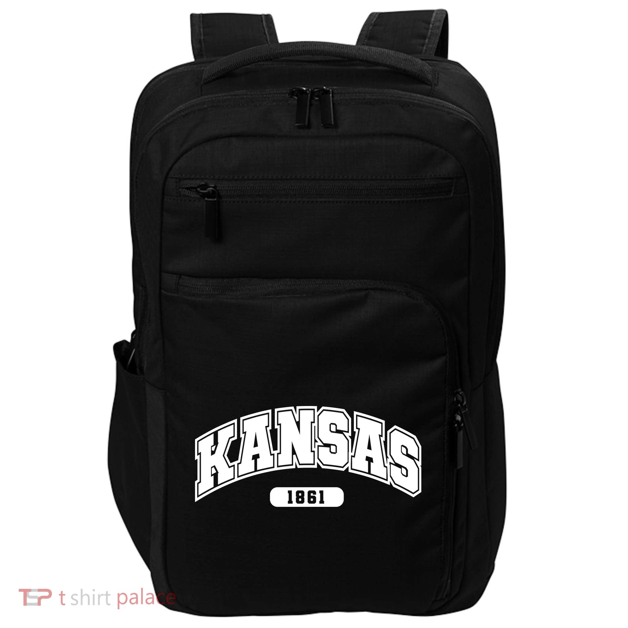 Kansas Collegiate Style 1861 Impact Tech Backpack