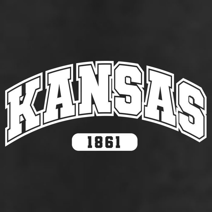 Kansas Collegiate Style 1861 15oz Campfire Ceramic Mug