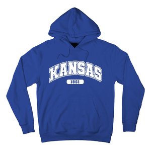 Kansas Collegiate Style 1861 Hoodie