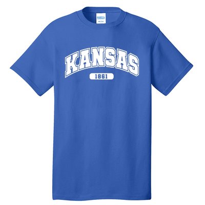 Kansas Collegiate Style 1861 Tall T-Shirt