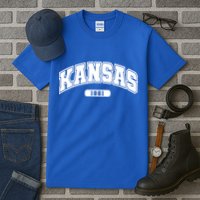 Kansas Collegiate Style 1861 Tall T-Shirt