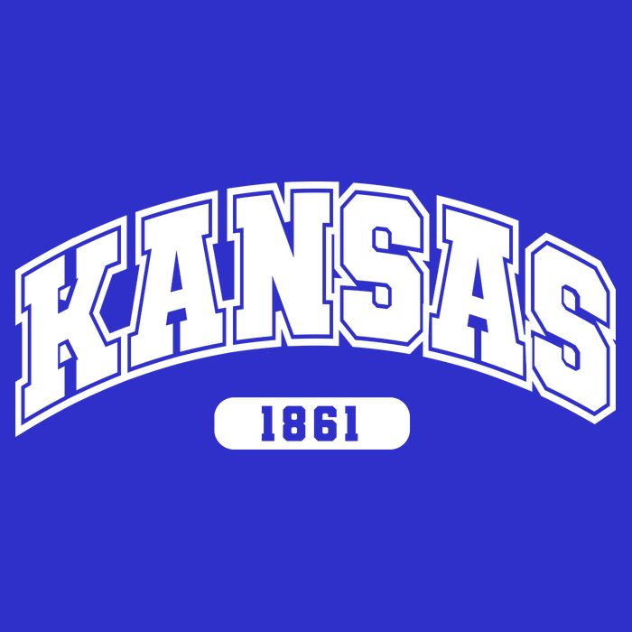 Kansas Collegiate Style 1861 16 in Basic Backpack