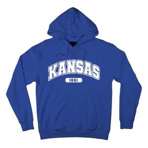 Kansas Collegiate Style 1861 Tall Hoodie