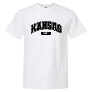 Kansas Collegiate Style 1861 Garment-Dyed Heavyweight T-Shirt