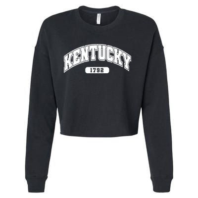 Kentucky Collegiate Style 1792 Cropped Pullover Crew