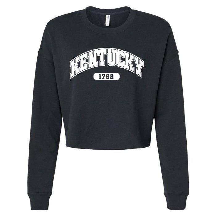 Kentucky Collegiate Style 1792 Cropped Pullover Crew