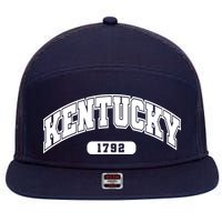 Kentucky Collegiate Style 1792 7 Panel Mesh Trucker Snapback Hat