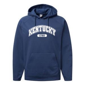 Kentucky Collegiate Style 1792 Performance Fleece Hoodie