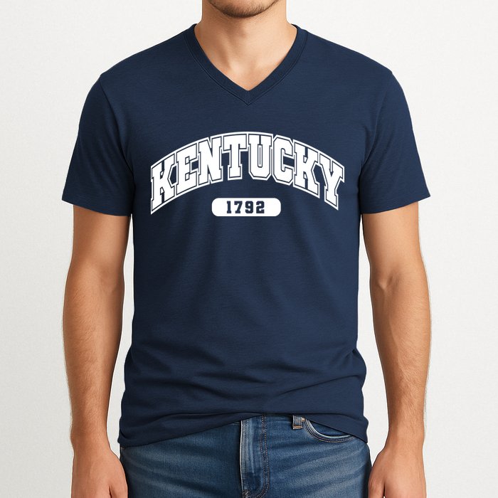 Kentucky Collegiate Style 1792 V-Neck T-Shirt