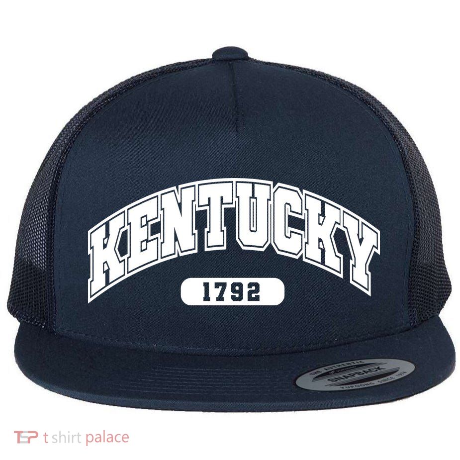 Kentucky Collegiate Style 1792 Flat Bill Trucker Hat