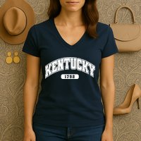 Kentucky Collegiate Style 1792 Women's V-Neck T-Shirt