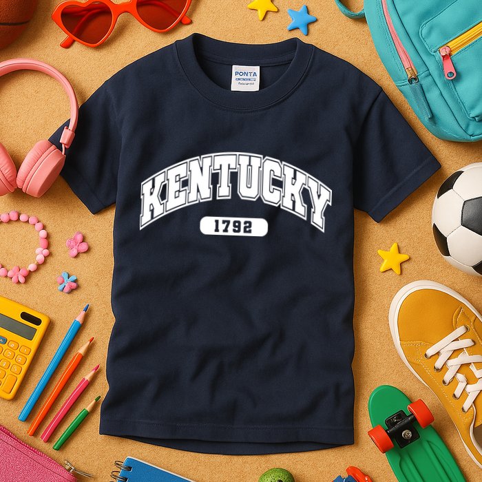 Kentucky Collegiate Style 1792 Kids T-Shirt