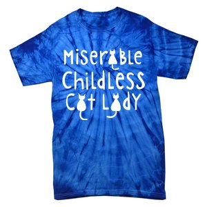 Kamala Cat Typography Gift Tie-Dye T-Shirt