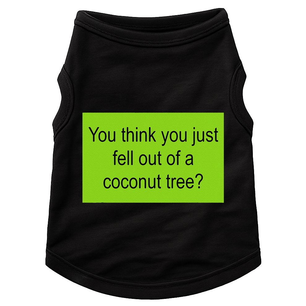 Kamala Coconut Tree Brat Green Meme Trend Gen Z Doggie Tank