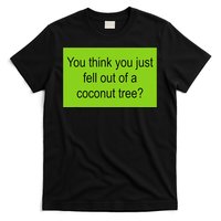 Kamala Coconut Tree Brat Green Meme Trend Gen Z T-Shirt