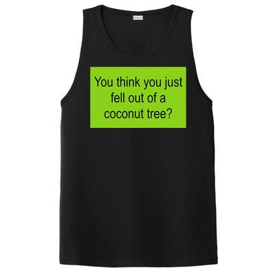 Kamala Coconut Tree Brat Green Meme Trend Gen Z PosiCharge Competitor Tank