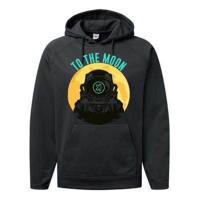 Kaspa Crypto To The Moon Crypto Kaspa Mining Kaspa Crypto Miner Crypto Bullrun Performance Fleece Hoodie