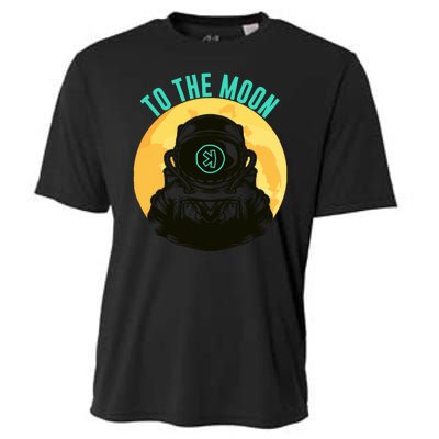 Kaspa Crypto To The Moon Crypto Kaspa Mining Kaspa Crypto Miner Crypto Bullrun Cooling Performance Crew T-Shirt