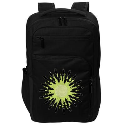 Kiwi Costume Tropical Fruit Lazy Halloween Costume Impact Tech Backpack