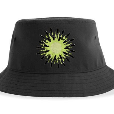 Kiwi Costume Tropical Fruit Lazy Halloween Costume Sustainable Bucket Hat