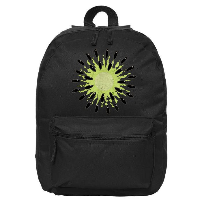 Kiwi Costume Tropical Fruit Lazy Halloween Costume 16 in Basic Backpack