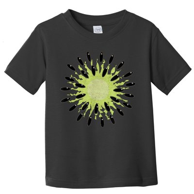 Kiwi Costume Tropical Fruit Lazy Halloween Costume Toddler T-Shirt