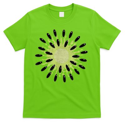 Kiwi Costume Tropical Fruit Lazy Halloween Costume T-Shirt