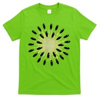 Kiwi Costume Tropical Fruit Lazy Halloween Costume T-Shirt