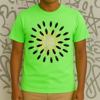 Kiwi Costume Tropical Fruit Lazy Halloween Costume T-Shirt