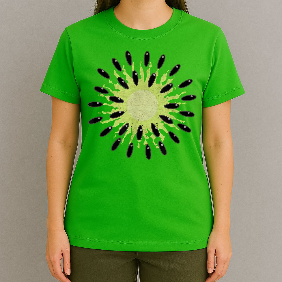 Kiwi Costume Tropical Fruit Lazy Halloween Costume T-Shirt
